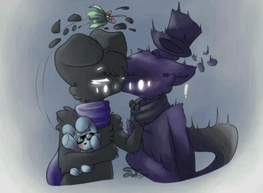 💜 Стикер «Fnaf?» для Telegram