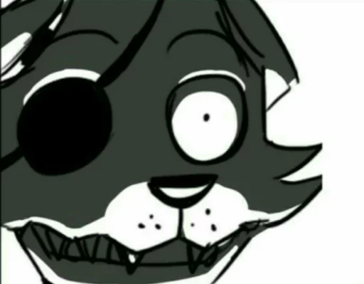 😨 Стикер «Fnaf?» для Telegram