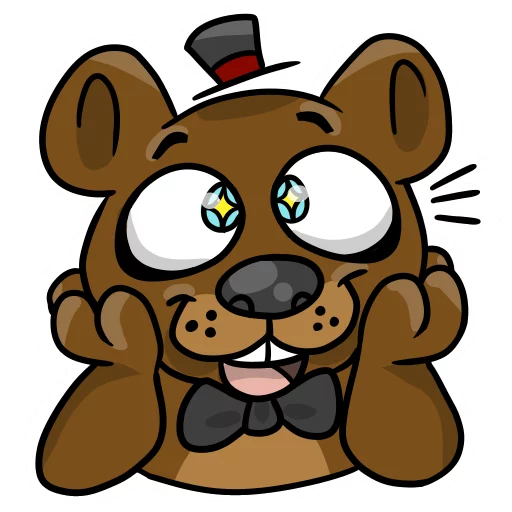Стикерпак Five Nights at Freddy&;s для Telegram