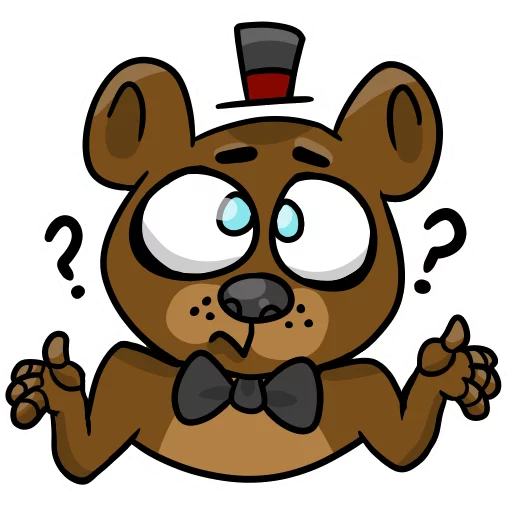 ❓ Стикер «Five Nights at Freddy&;s» для Telegram