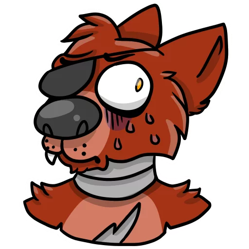 😰 Стикер «Five Nights at Freddy&;s» для Telegram