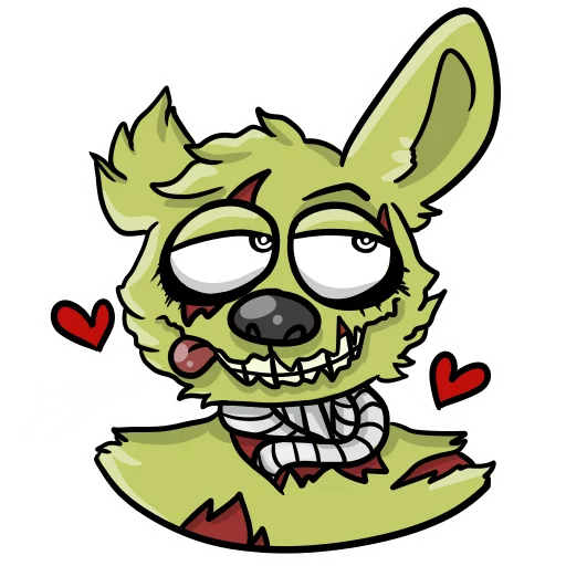 😘 Стикер «Five Nights at Freddy&;s» для Telegram