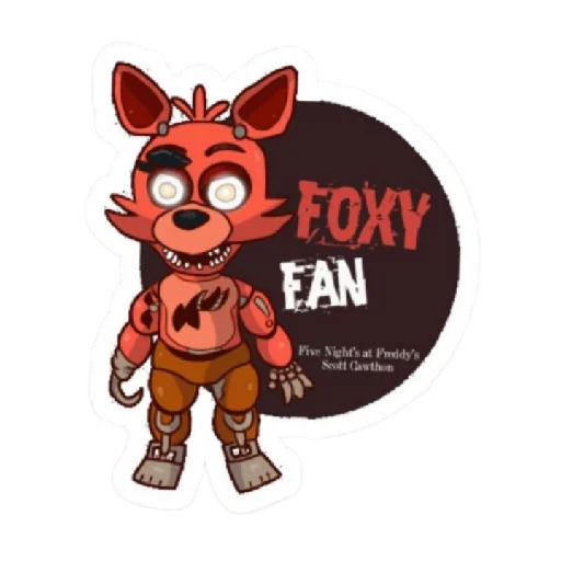 🟠 Стикер «Фнав Муви FNAF Movie» для Telegram