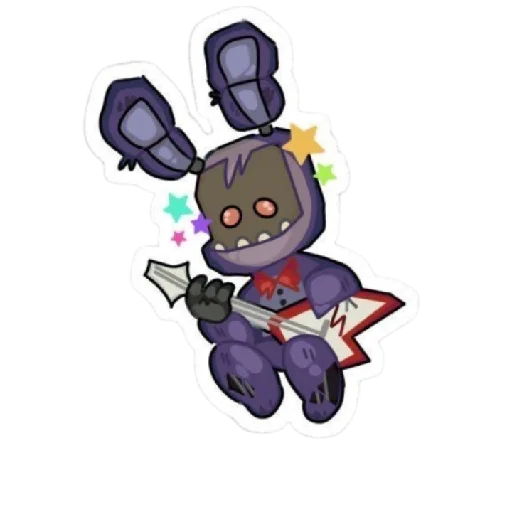 🎸 Стикер «Фнав Муви FNAF Movie» для Telegram