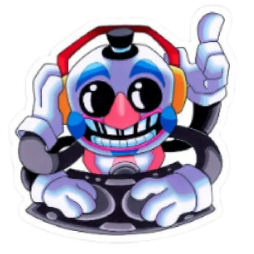 🎧 Стикер «Фнав Муви FNAF Movie» для Telegram