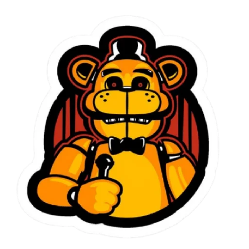 🟡 Стикер «Фнав Муви FNAF Movie» для Telegram