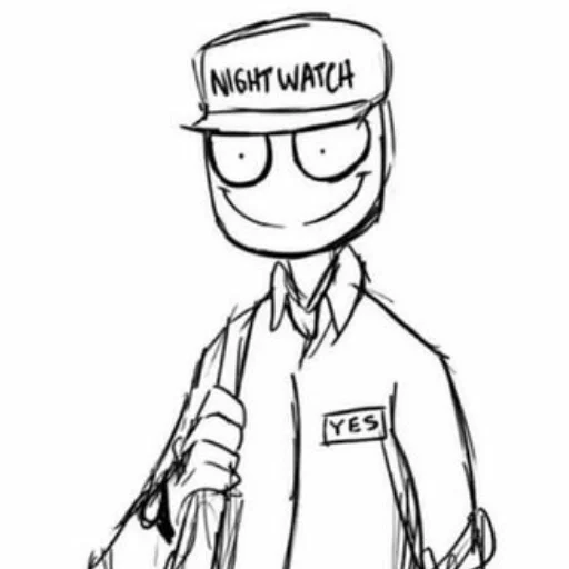 🙃 Стикер «Nightguards» для Telegram