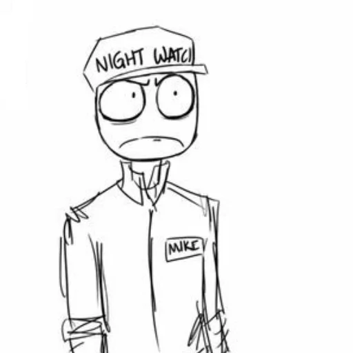 😠 Стикер «Nightguards» для Telegram