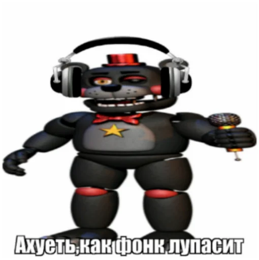🎧 Стикер «Фнуф фурри киберпанк геи» для Telegram
