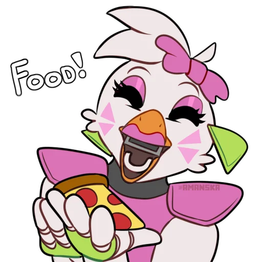 😋 Стикер «FNAF security breach» для Telegram