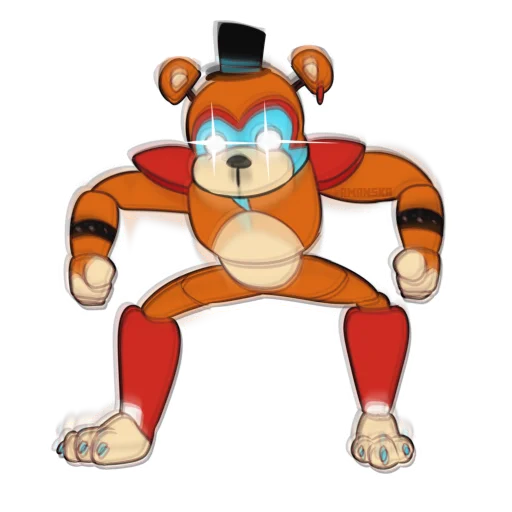 👀 Стикер «FNAF security breach» для Telegram