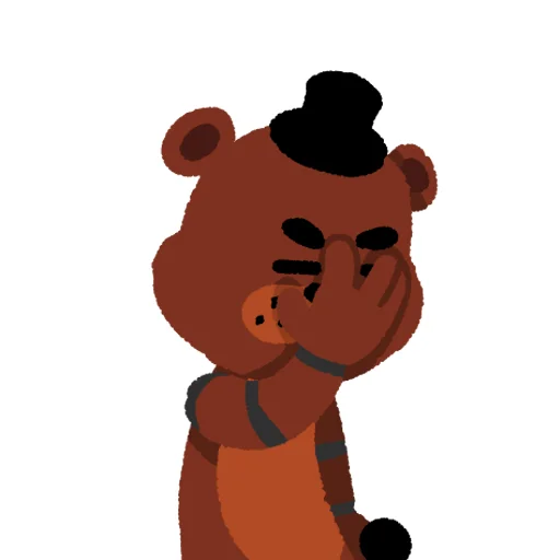 🤦‍♂ Стикер «Five Nights at Freddys» для Telegram