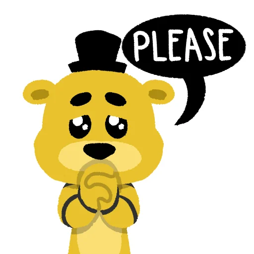 🥺 Стикер «Five Nights at Freddys» для Telegram