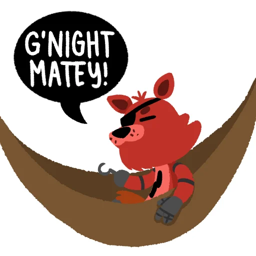 🥱 Стикер «Five Nights at Freddys» для Telegram