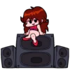 Стикер 20 ❤ Набор эмоджи по игре «Friday Night Funkin FNF»