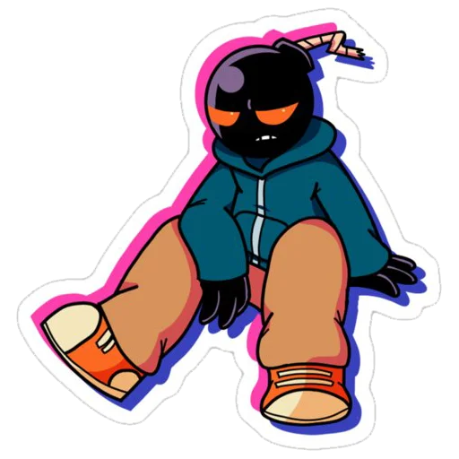 😕 Стикер «Friday Night Funkin’» для Telegram