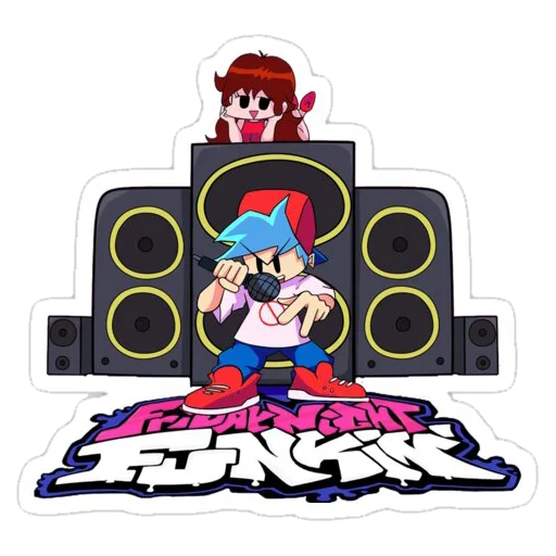 🗣 Стикер «Friday Night Funkin’» для Telegram