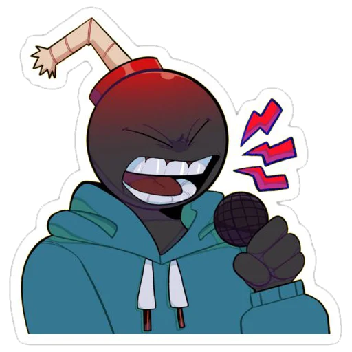 😵 Стикер «Friday Night Funkin’» для Telegram