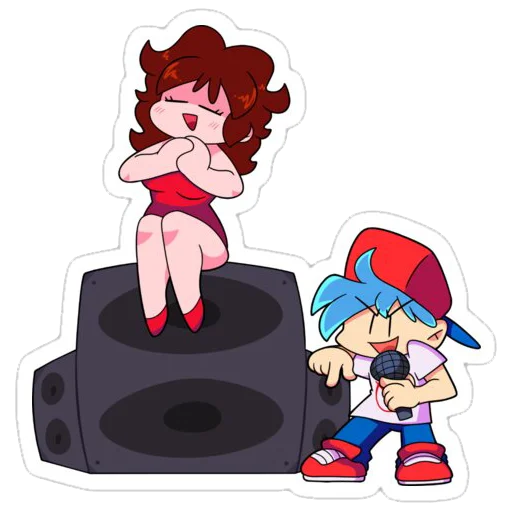 💑 Стикер «Friday Night Funkin’» для Telegram