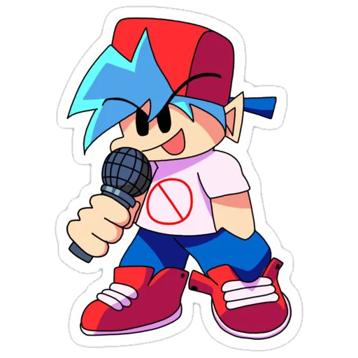 😏 Стикер «Friday Night Funkin’» для Telegram