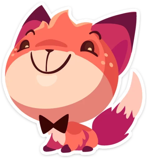 😋 Стикер «Фокси • Foxy» для Telegram