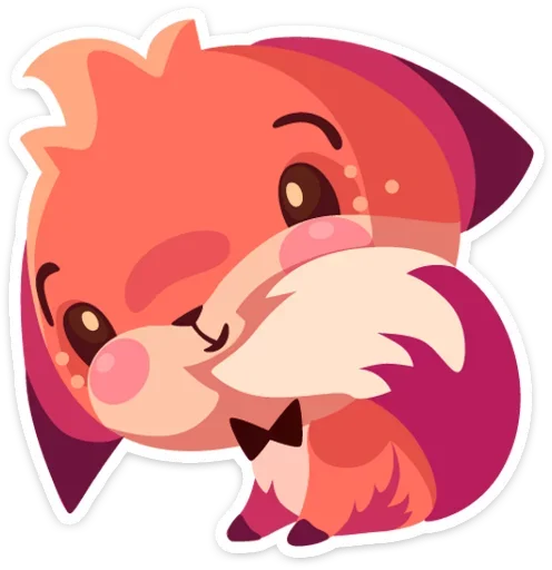 ☺️ Стикер «Фокси • Foxy» для Telegram