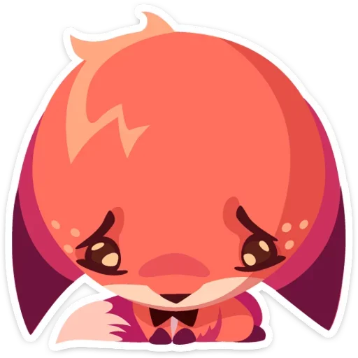 😞 Стикер «Фокси • Foxy» для Telegram