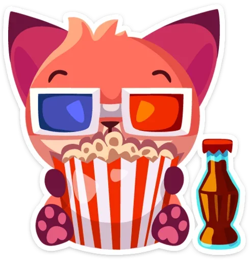 🎬 Стикер «Фокси • Foxy» для Telegram