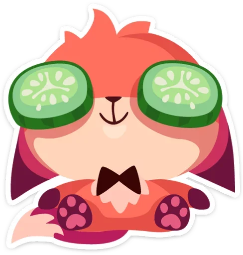 🙈 Стикер «Фокси • Foxy» для Telegram