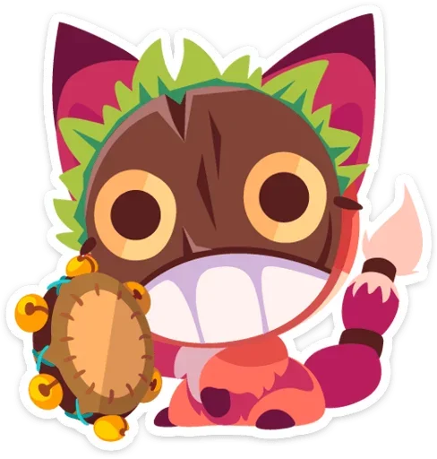 👹 Стикер «Фокси • Foxy» для Telegram