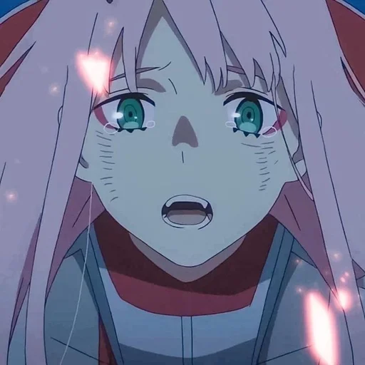 😢 Стикер «Darling in the Franxx» для Telegram