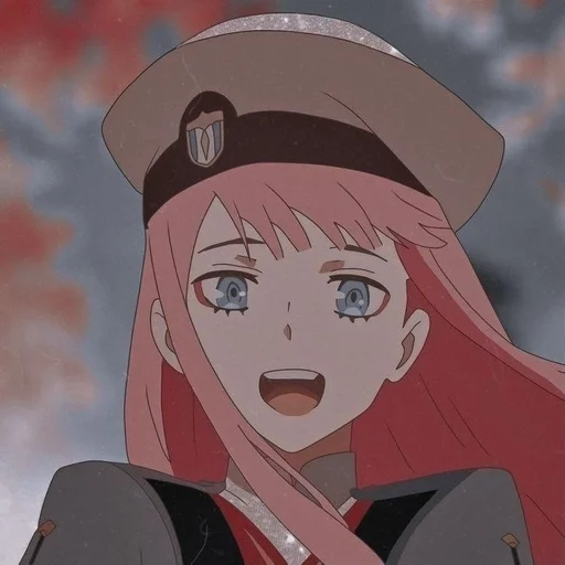 😊 Стикер «Darling in the Franxx» для Telegram