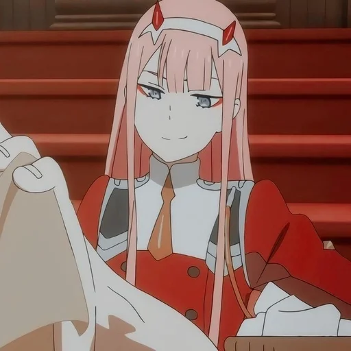 😌 Стикер «Darling in the Franxx» для Telegram