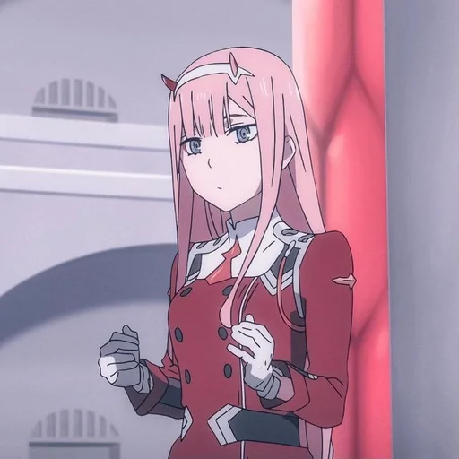 😮 Стикер «Darling in the Franxx» для Telegram