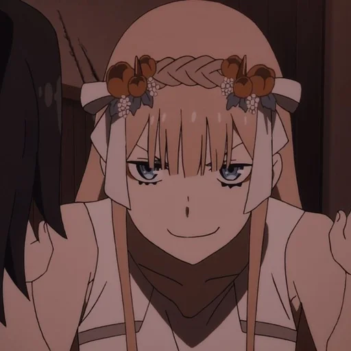 😏 Стикер «Darling in the Franxx» для Telegram
