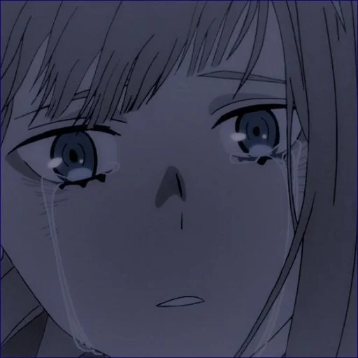 😭 Стикер «Darling in the Franxx» для Telegram