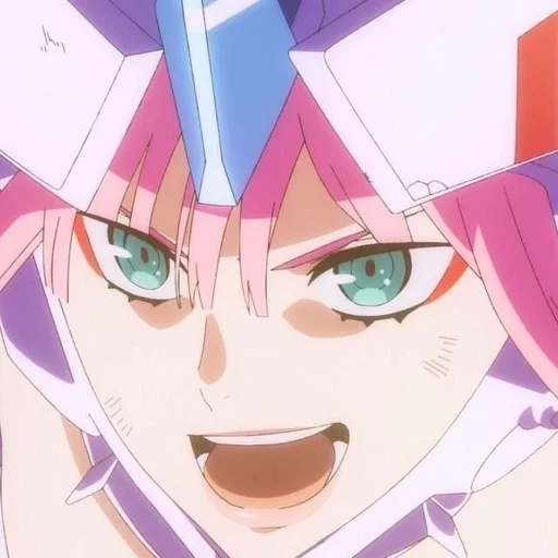 😃 Стикер «Darling in the Franxx» для Telegram
