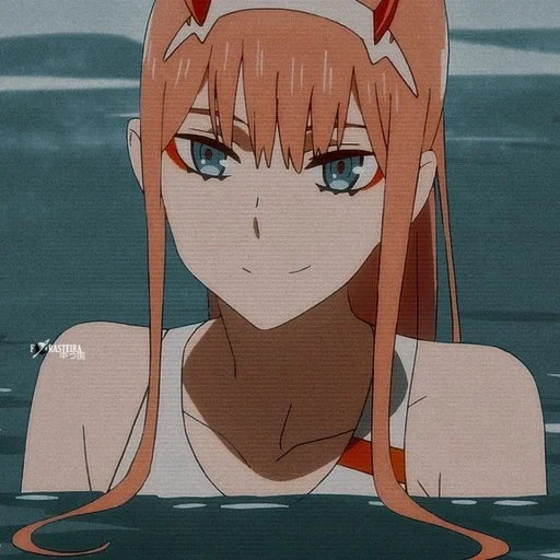 😚 Стикер «Darling in the Franxx» для Telegram