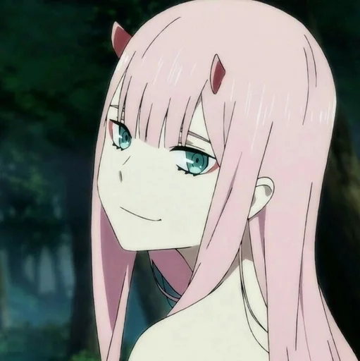 Стикерпак Darling in the Franxx для Telegram