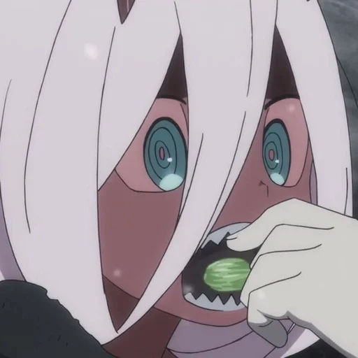 🍬 Стикер «Darling in the Franxx» для Telegram