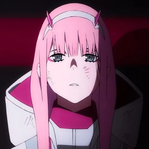 😕 Стикер «Darling in the Franxx» для Telegram