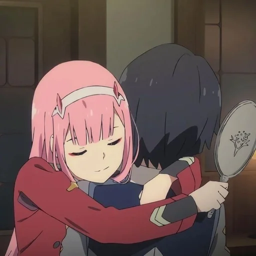 🫂 Стикер «Darling in the Franxx» для Telegram