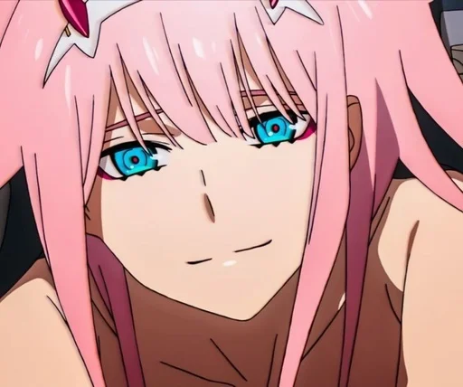 🙂 Стикер «Darling in the Franxx» для Telegram