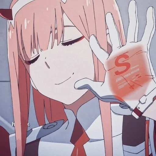 ✋ Стикер «Darling in the Franxx» для Telegram