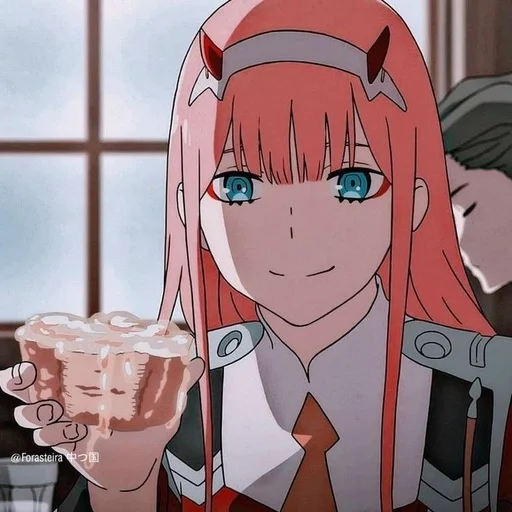 🧁 Стикер «Darling in the Franxx» для Telegram