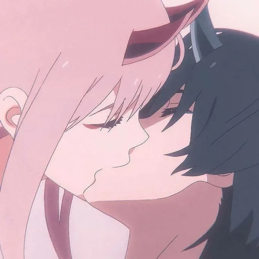 💋 Стикер «Darling in the Franxx» для Telegram