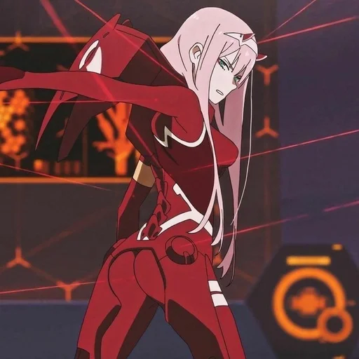 😡 Стикер «Darling in the Franxx» для Telegram