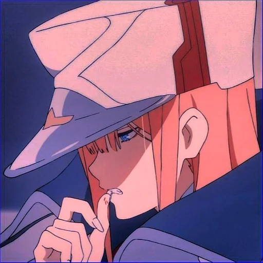 😡 Стикер «Darling in the Franxx» для Telegram