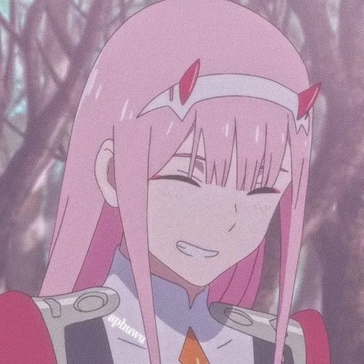 😁 Стикер «Darling in the Franxx» для Telegram