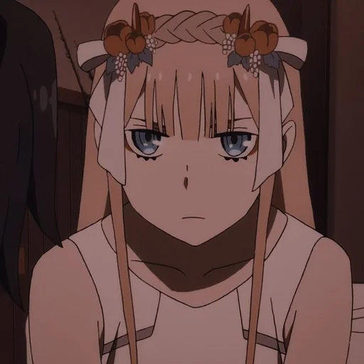 😶 Стикер «Darling in the Franxx» для Telegram